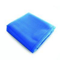 Plachta solárna pre bazény s  Ø hladiny 3,6 m modrá - 400 mikrónov